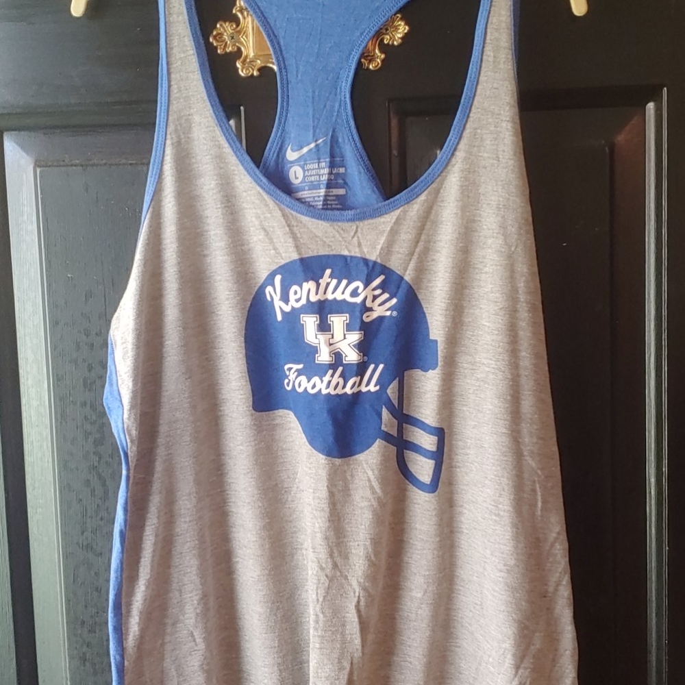 Nike Kentucky football razorback tank size L